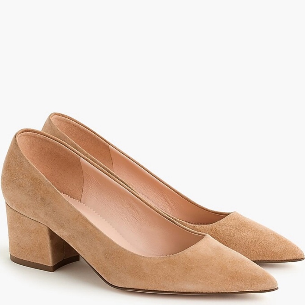 J. Crew Laney Pumps in Suede